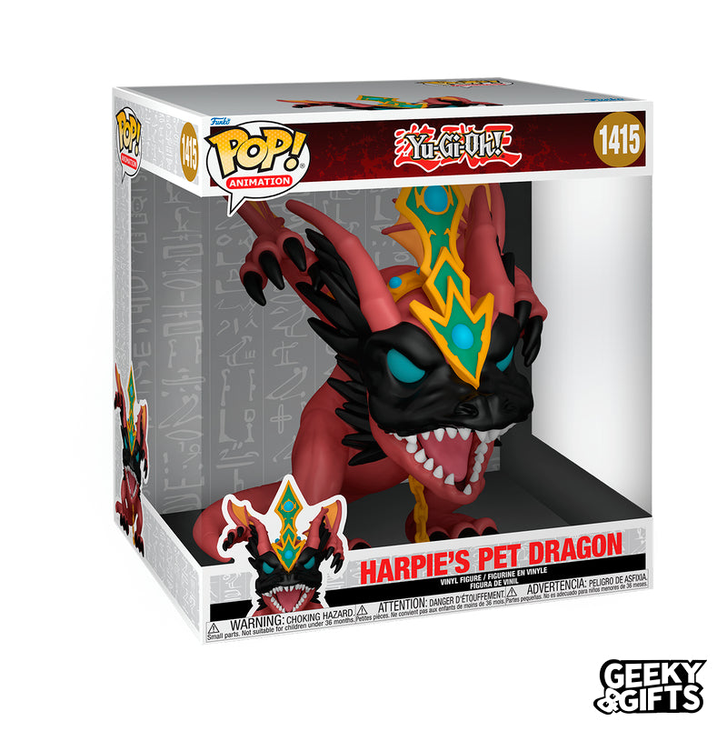 Funko Pop Jumbo: Yu Gi Oh - Harpie's Pet Dragon 1415