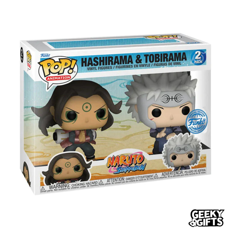 Funko Pop Animation: Naruto - Hashirama and Tobirama 2 Pack