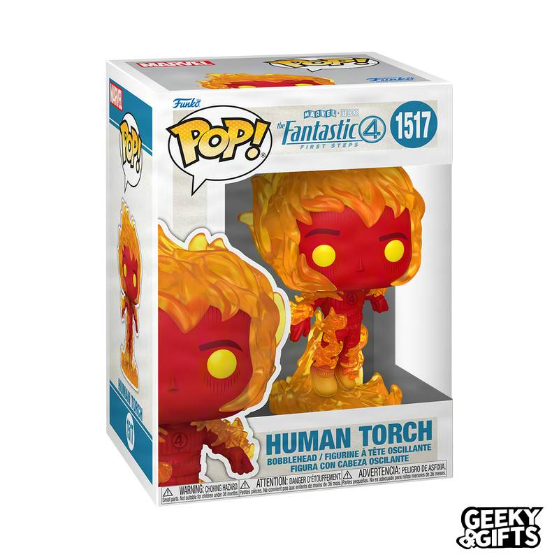 Funko Pop Marvel: Fantastic Four - Human Torch 1517