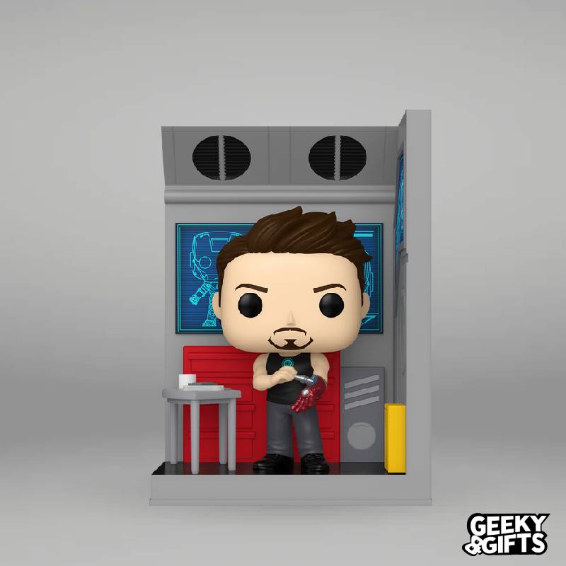 Preventa Funko Pop Nooks: Marvel - Tony Stark in his Workshop