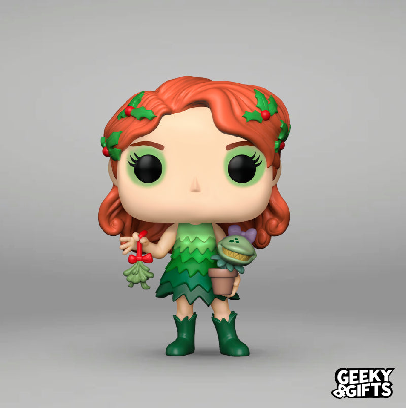 Funko Pop Heroes: DC Holidays - Poison Ivy con Muerdago 528