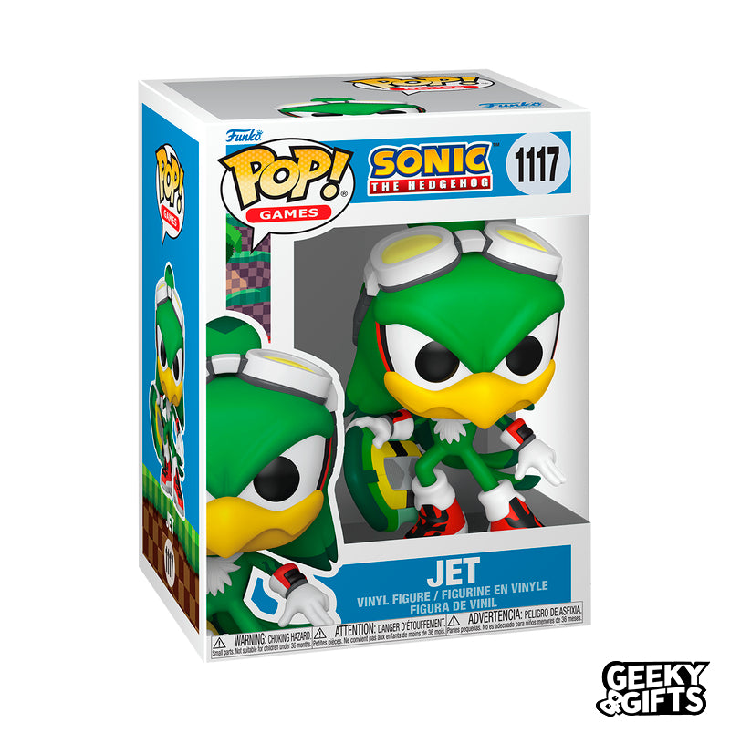 Preventa Funko Pop Games: Sonic The Hedgehog - Jet the Hawk 1117