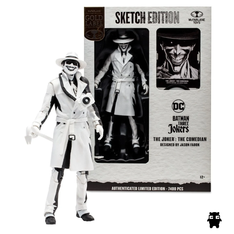Mcfarlane DC Multiverse: The Joker - Comedian Sketch Edition - Gold Label