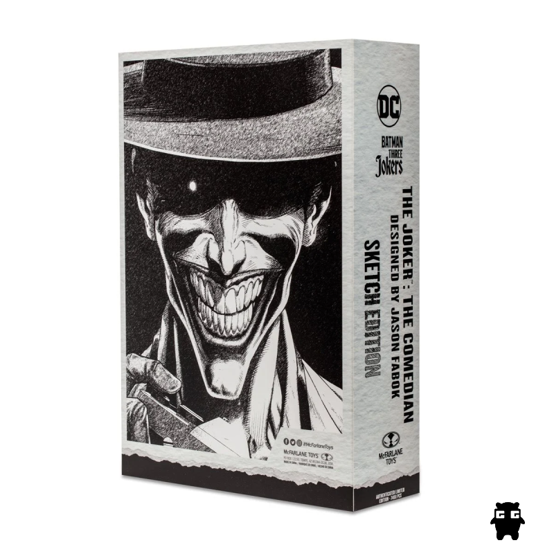 Mcfarlane DC Multiverse: The Joker - Comedian Sketch Edition - Gold Label