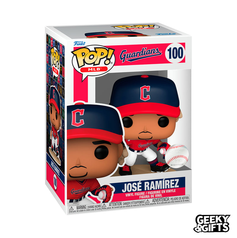 Funko Pop MLB: Cleveland Guardians - Jose Ramirez 100