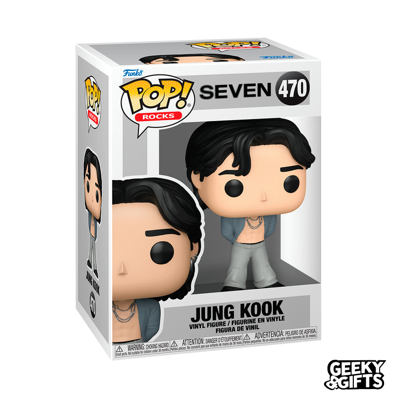 Preventa Funko Pop Rocks: BTS Solo - Jung Kook Seven 470