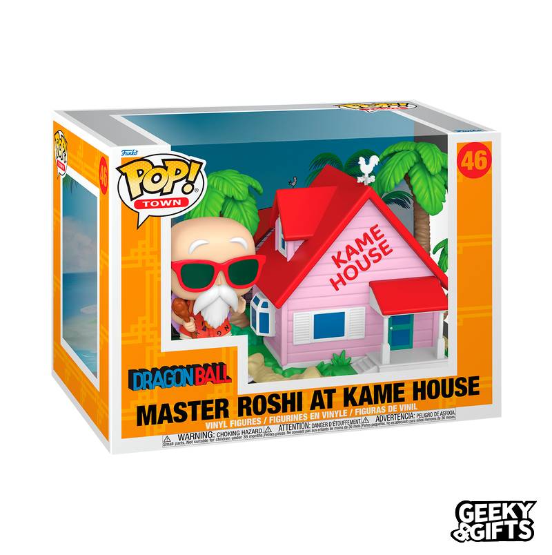 Funko Pop Town: Dragon Ball - Kame House con Maestro Roshi 46