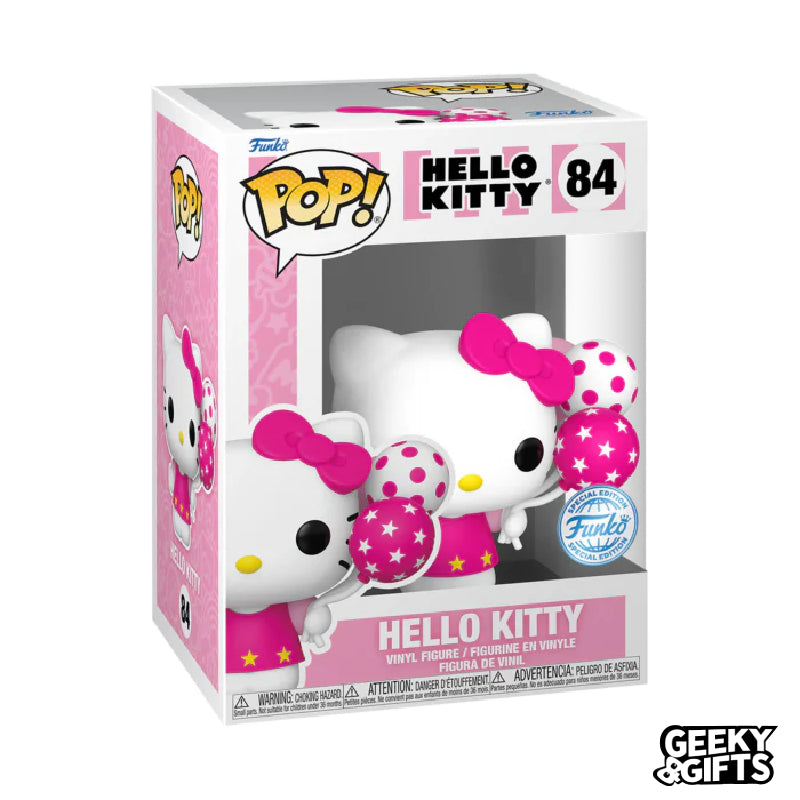 Funko Pop Sanrio: Hello Kitty - Hello Kitty with Balloons 84 Special Edition