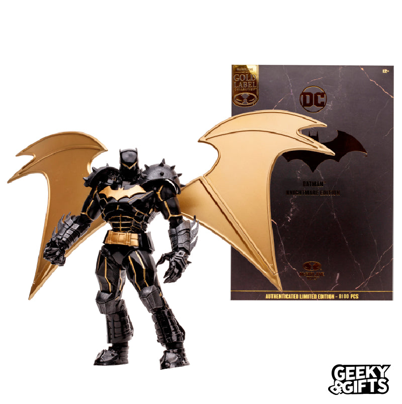 McFarlane DC Multiverse: Batman Knightmare Edition Gold Label