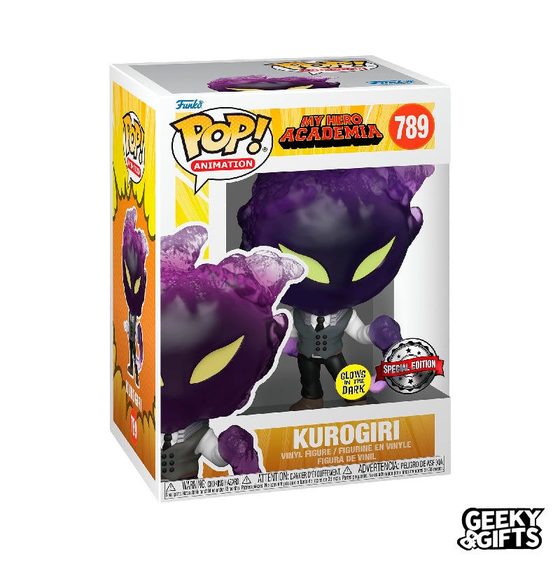 Funko Pop Animation: My Hero Academia - Kurogiri 789 Special Edition Glow