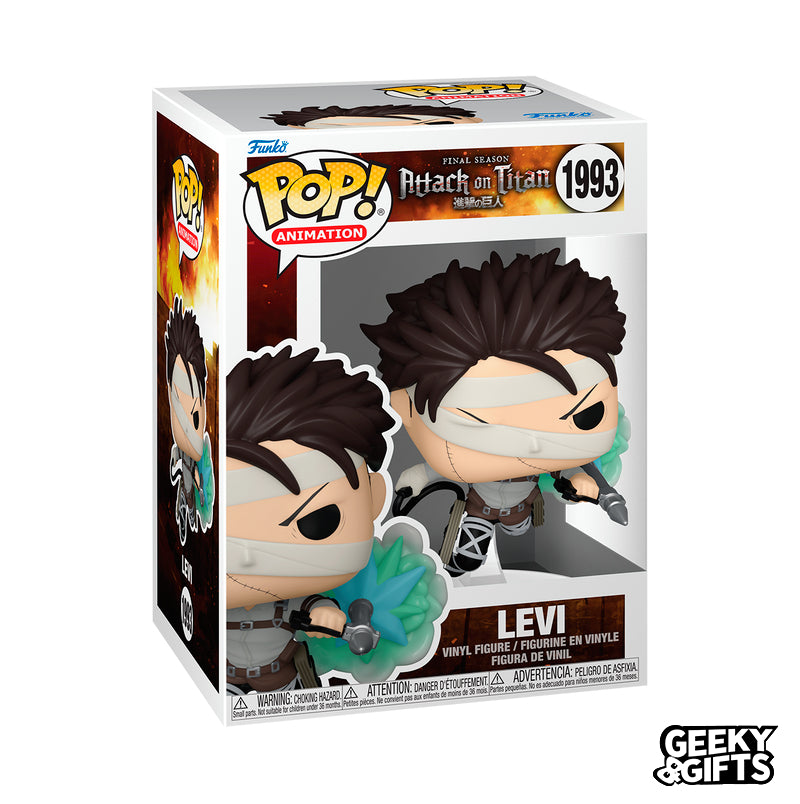 Funko Pop Animation: Attack on Titan - Levi with Bandages 1993