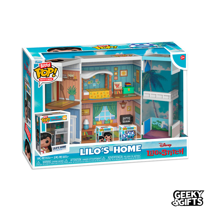 Preventa Funko Bitty Pop Boxes: Lilo y Stitch - Casa de Lilo