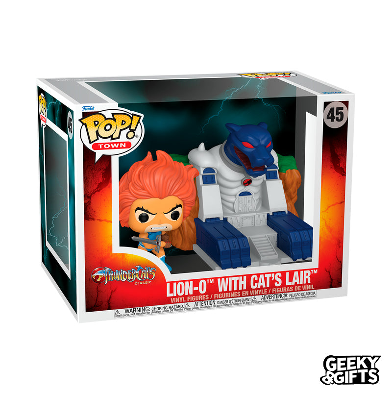 Preventa Funko Pop Town: ThunderCats - Lion-O with Cats Liar 145