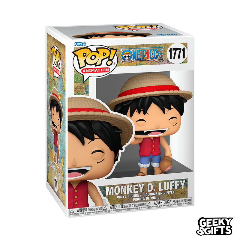 Funko Pop Animation: One Piece - Monkey D Luffy con Carne 1771