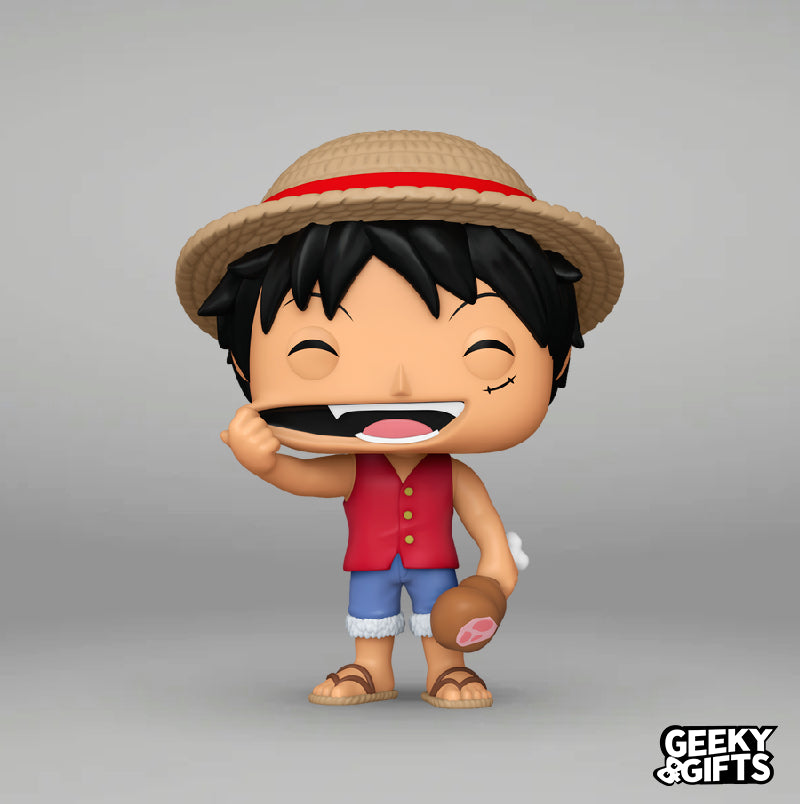 Funko Pop Animation: One Piece - Monkey D Luffy con Carne 1771