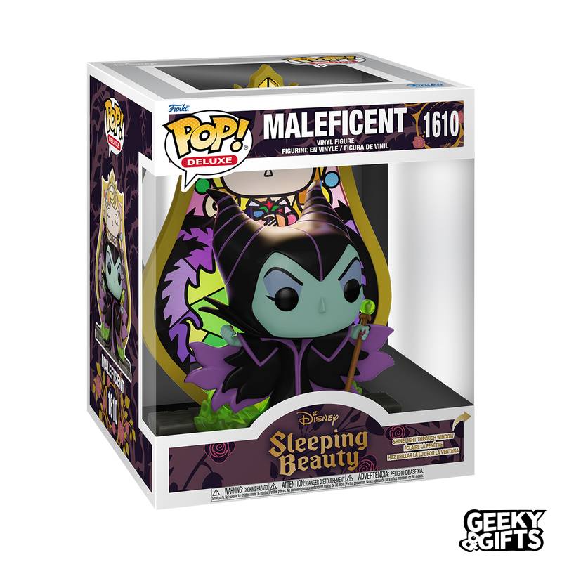 Preventa Funko Pop Deluxe: Sleeping Beauty - Malefica Stained Glass 1610