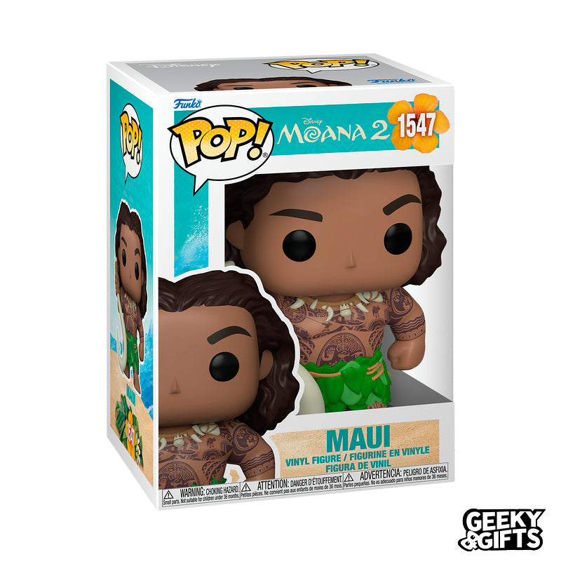 Funko Pop Disney: Moana 2 - Maui with Fish Hook 1547