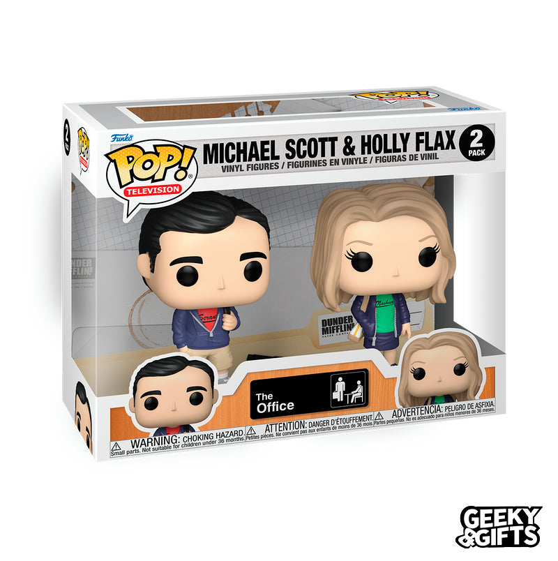 Preventa Funko Pop Television: The Office - Michael Scott and Holly Flax 2 Pack