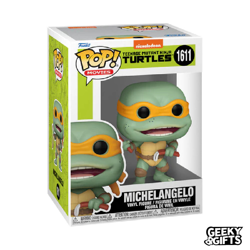 Funko Pop Movies: Tortugas Ninja - Mikey con Chacos 1611