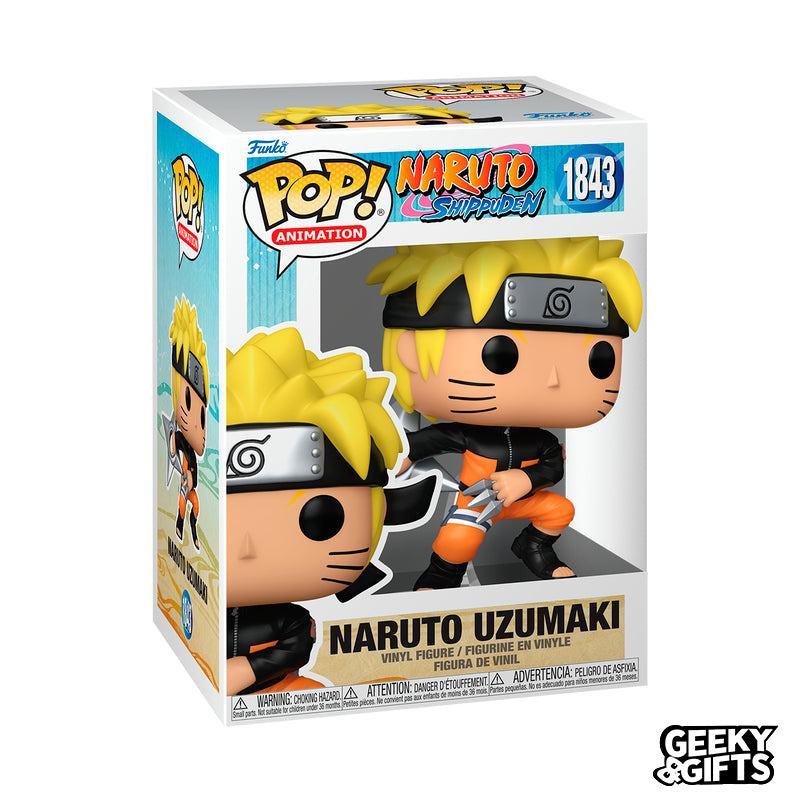 Funko Pop Animation: Naruto Shippuden - Naruto with Kunai and Shuriken 1843