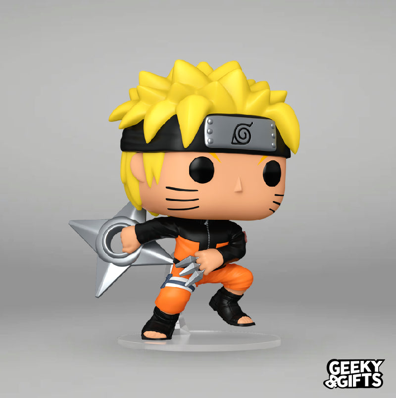 Funko Pop Animation: Naruto Shippuden - Naruto with Kunai and Shuriken 1843