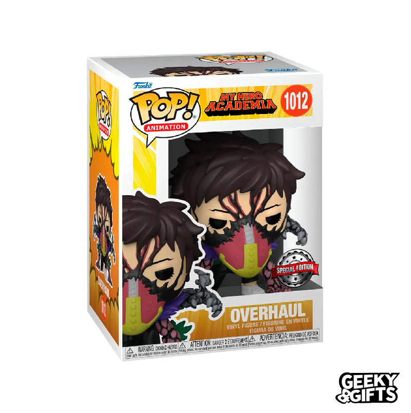 Funko Pop Animation: My Hero Academia - Overhaul 1012 Special Edition