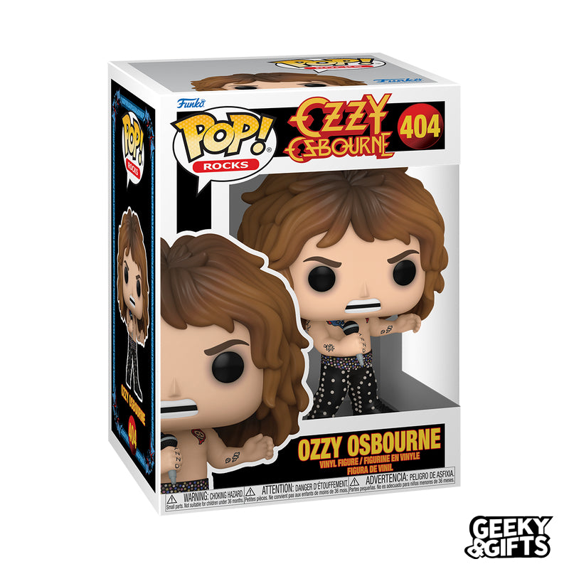 Funko Pop Rocks: Ozzy Osbourne - Ozzy Osbourne 404