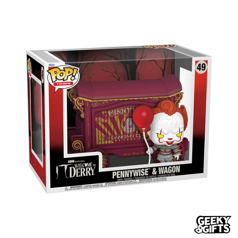 Preventa Funko Pop Town: IT Welcome to Derry - Pennywise and Wagon 49