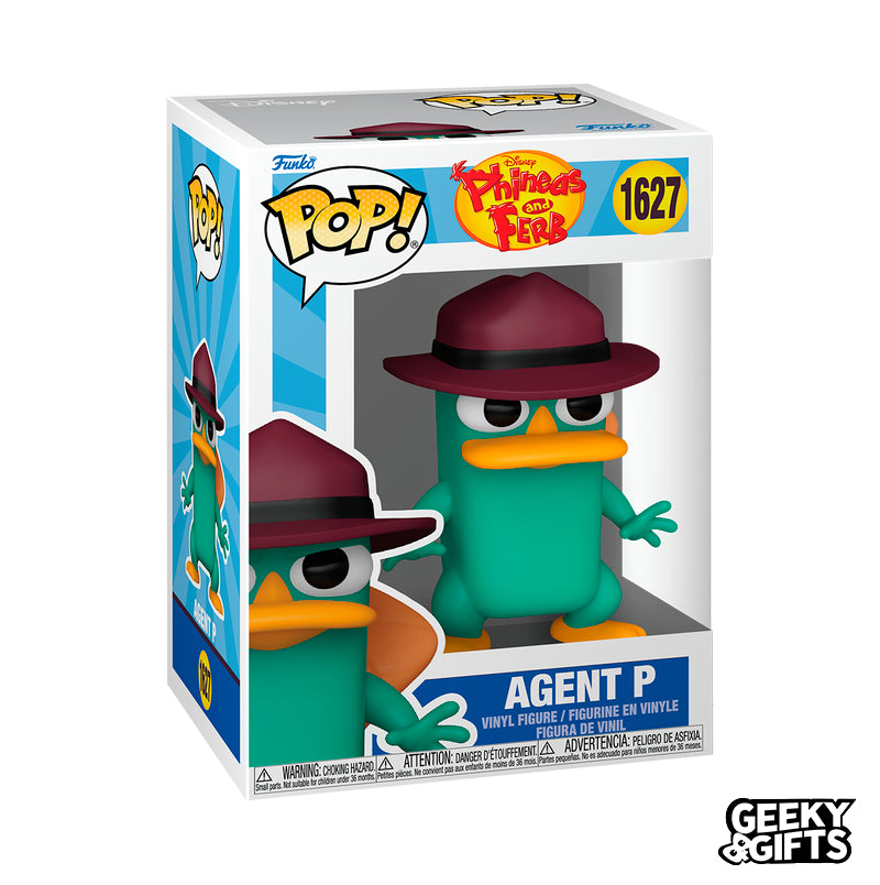 Preventa Funko Pop Disney: Phineas y Ferb - Agente P 1627