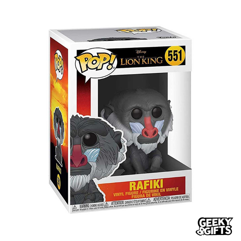 Funko Pop Disney: Live Action - El rey Leon - Rafiki 551