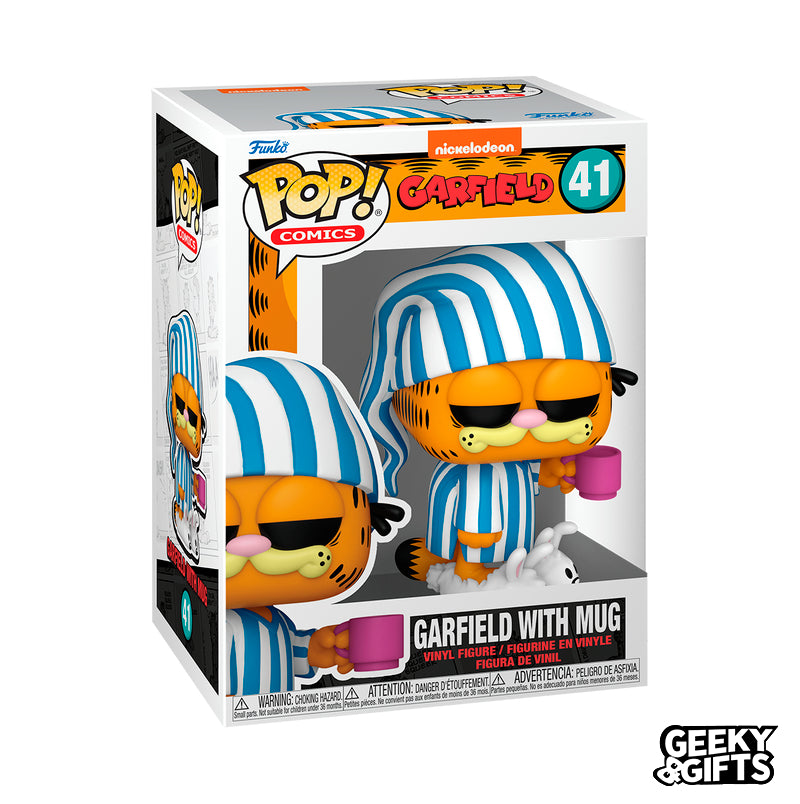 Funko Pop Comics: Garfield - Garfield with Mug 41