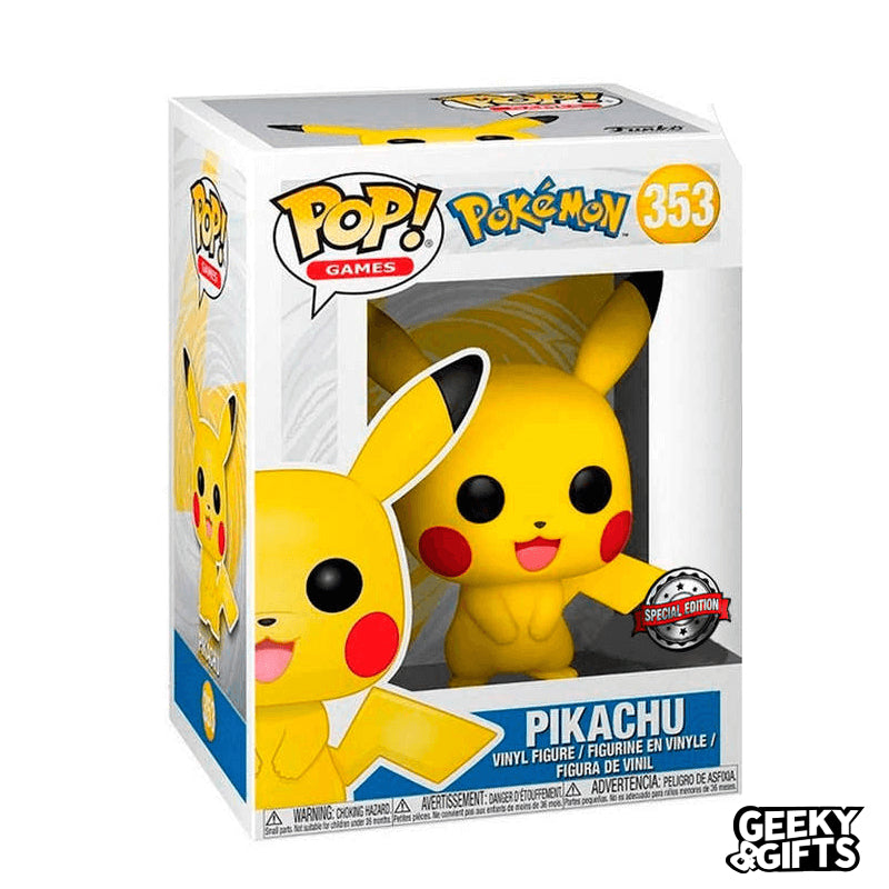 Funko Pop Games: Pokemon - Pikachu 353 Special Edition