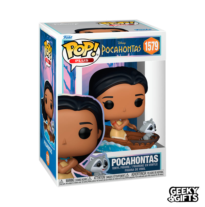 Funko Pop Plus Disney: Pocahontas - Pocahontas con Mapache 1579