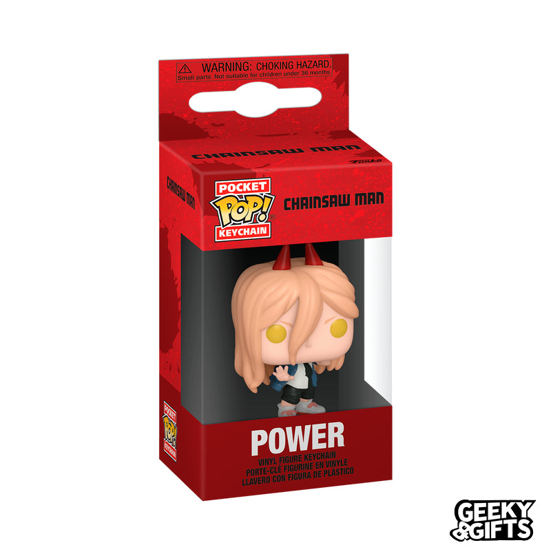 Funko Pocket Pop Keychain: Chainsaw Man - Power Llavero