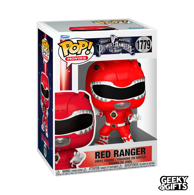 Funko Pop Movies: Power Rangers - Red Ranger 1779
