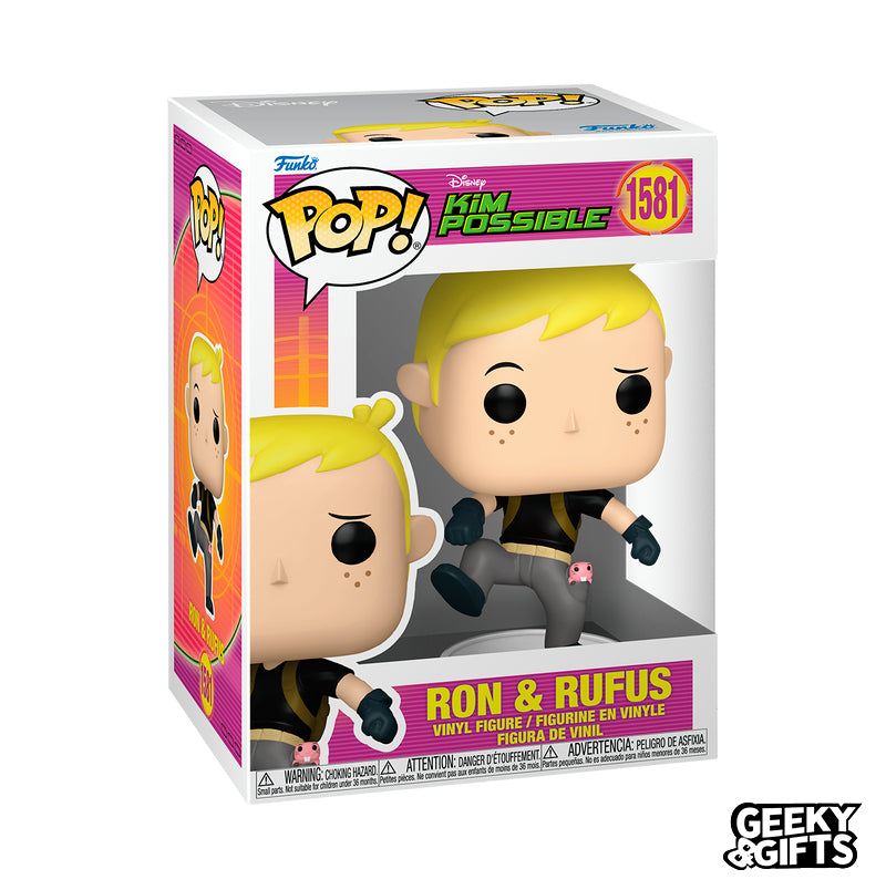 Funko Pop Disney: Kim Possible - Ron and Rufus 1581