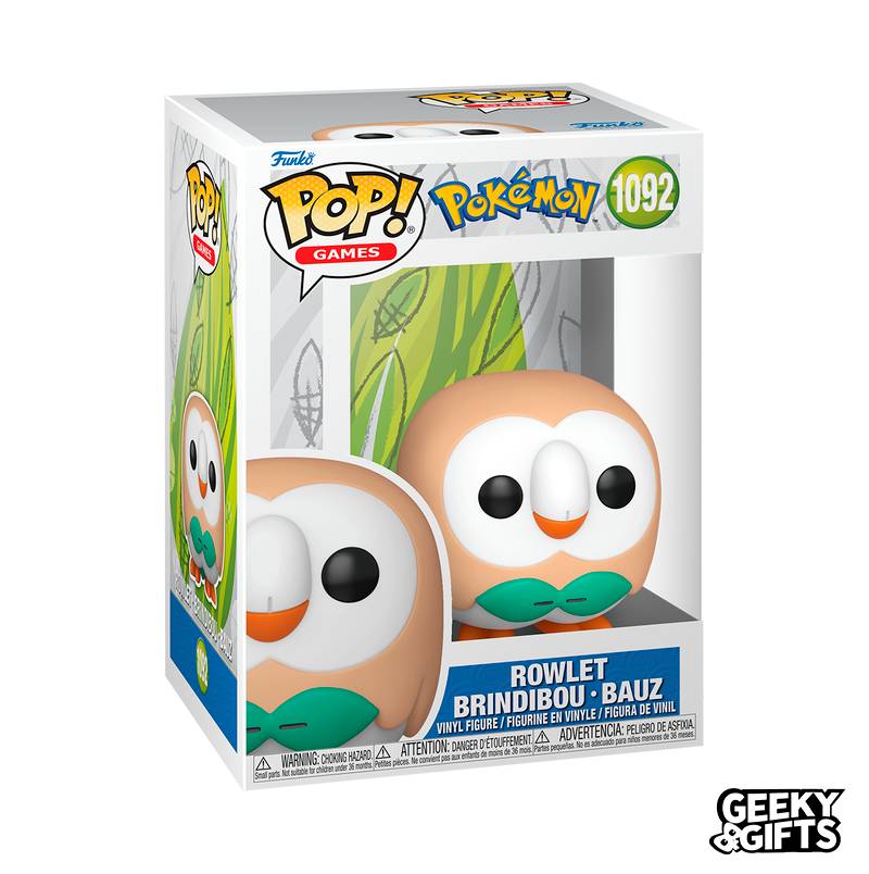 Preventa Funko Pop Games: Pokemon - Rowlet 1092