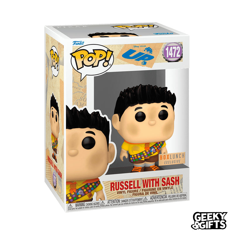 Funko Pop Disney: Up - Russel with Sash 1472 Exclusive