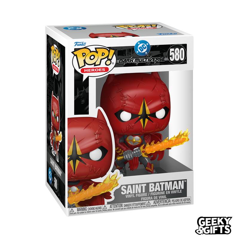 Preventa Funko Pop Heroes: DC Dark Multiverse - Saint Batman 580