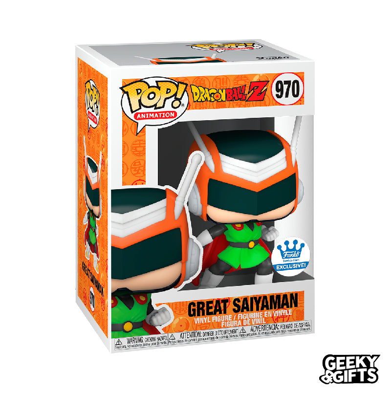 Funko Pop Animation: Dragon Ball Z - Great Saiyaman 970 Exclusive