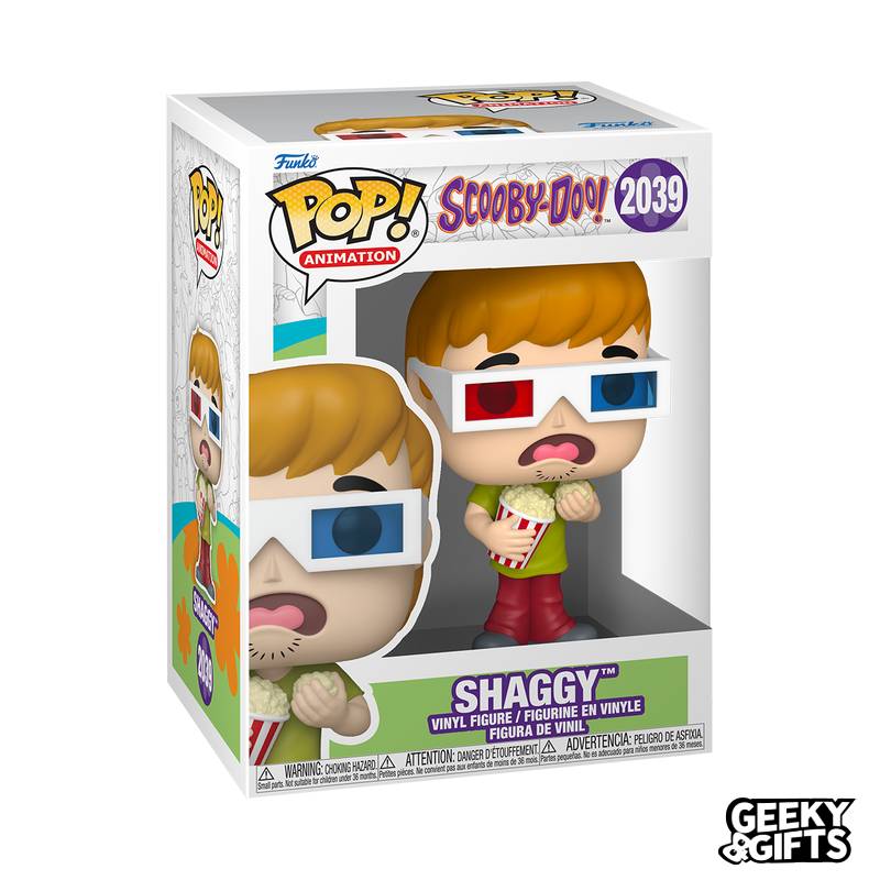 Preventa Funko Pop Animation: Scooby Doo - Shaggy con Lentes 2039