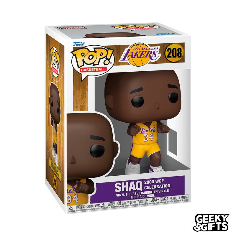 Funko Pop NBA: Lakers - Shaquille O Neal 2000 Celebracion 208