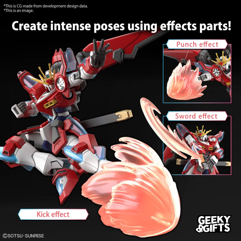 Bandai Hobby Gunpla High Grade Model Kit: Gundam Build Metaverse - Shin Burning Escala 1/144
