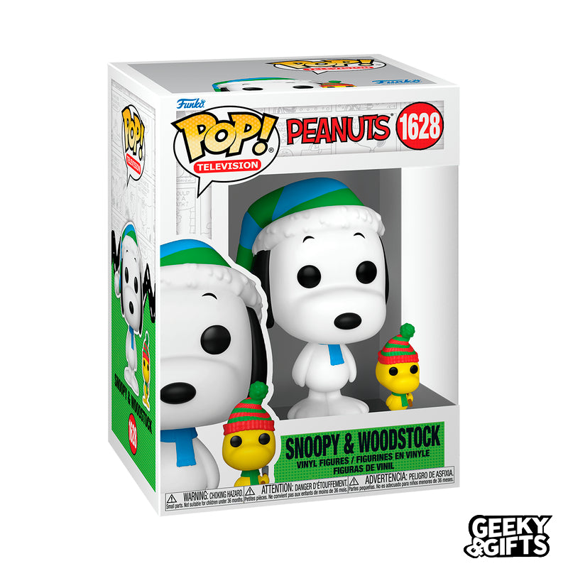 Funko Pop Television: Peanuts - Snoopy y Woodstock 1628