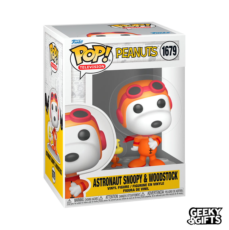 Funko Pop Television: Peanuts - Astronaut Snoopy and Woodstock 1679