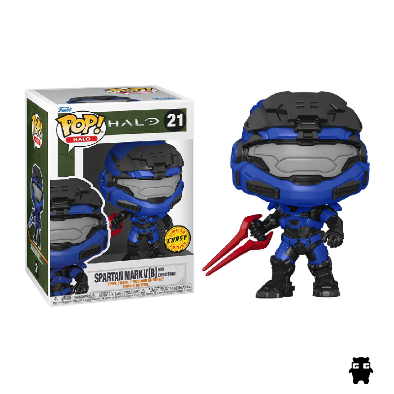 Funko Pop Halo Spartan Mark V B with Energy Sword 21
