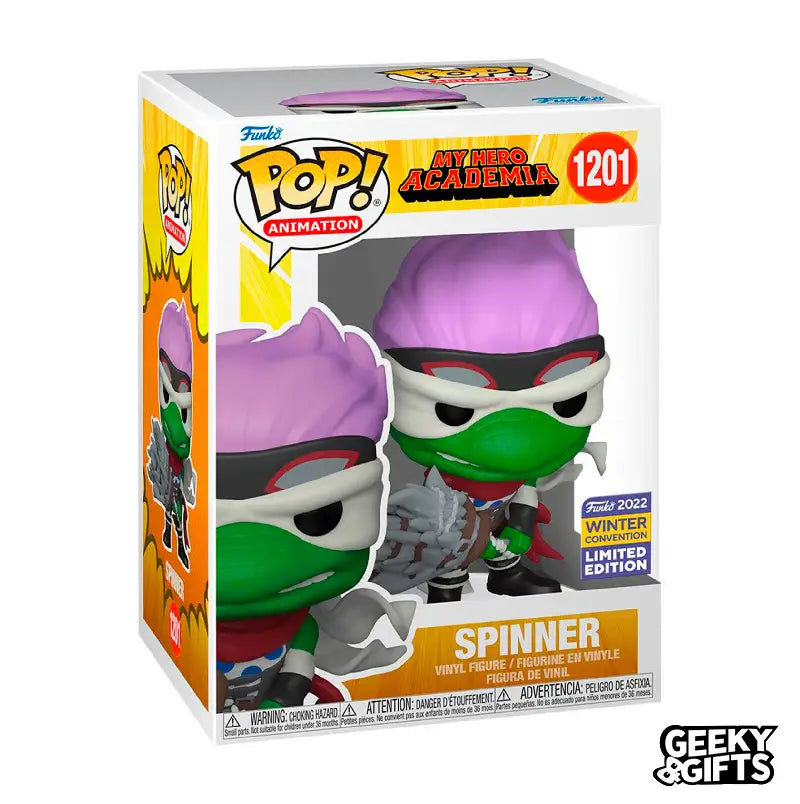 Funko Pop Animation: My Hero Academia - Spinner 1201 Convention Exclusive