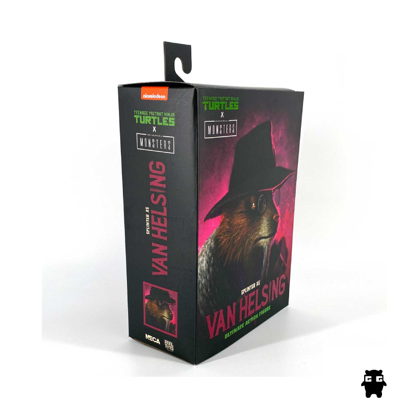 Neca Ultimate Action Figure TMNT X Universal Monsters Splinter As Van Helsing