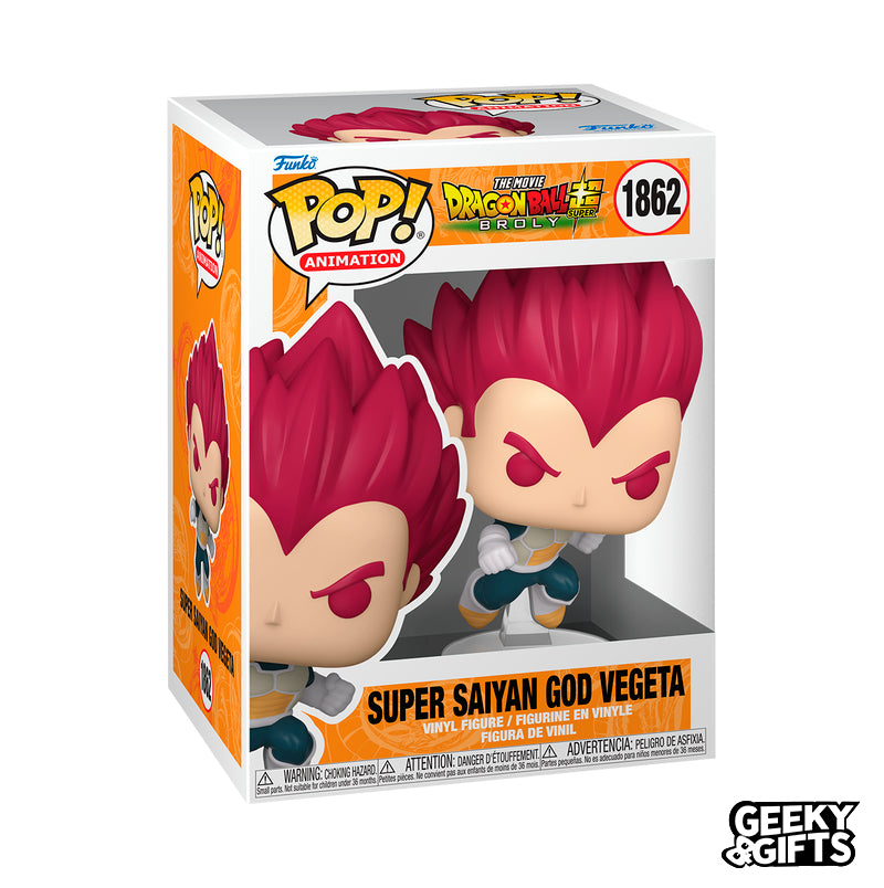 Funko Pop Animation: Dragon Ball Super Broly - Super Saiyan God Vegeta 1862
