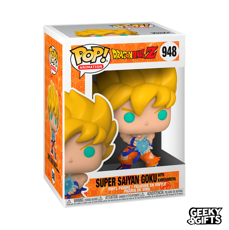 Funko Pop Animation: Dragon Ball Z - Super Saiyan Goku With Kamehameha 948